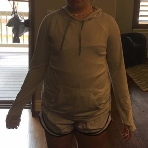 pull over workout jacket